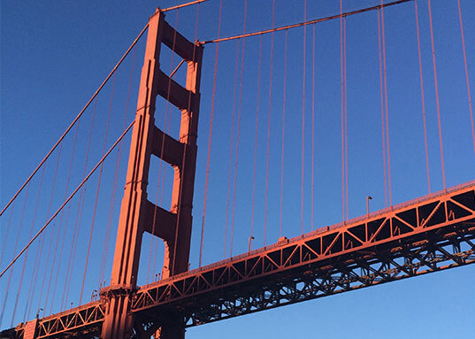 Golden Gate Brigde in Marin County where Heidi offers Catering Services
